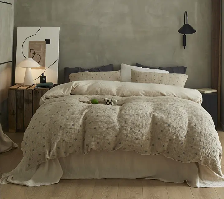 NL 100136 Four Piece Cotton Bedding Set 