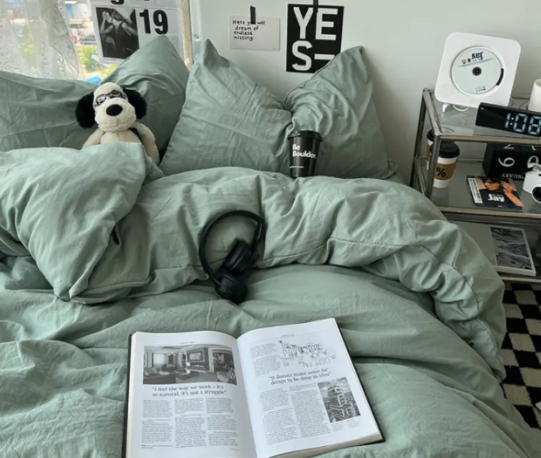 NL 100103 Four Piece Cotton Bedding Set 