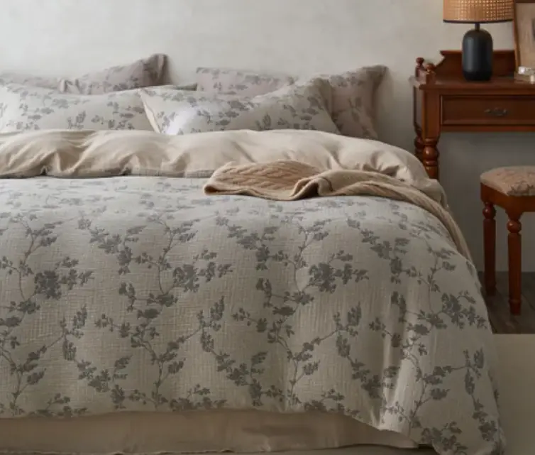 NL 100191 Four Piece Cotton Bedding Set