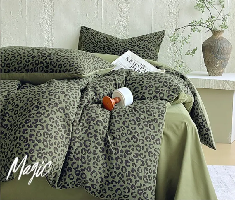 NL 100261 Four-Piece Cotton Bedding Set