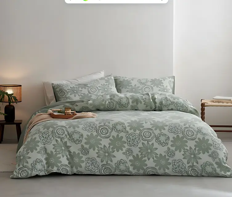 NL 100131 Four Piece Cotton Bedding Set 