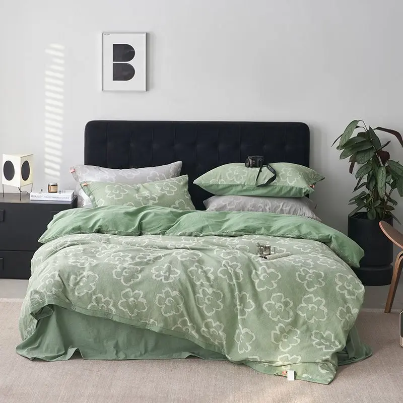 NL 100134 Four Piece Cotton Bedding Set