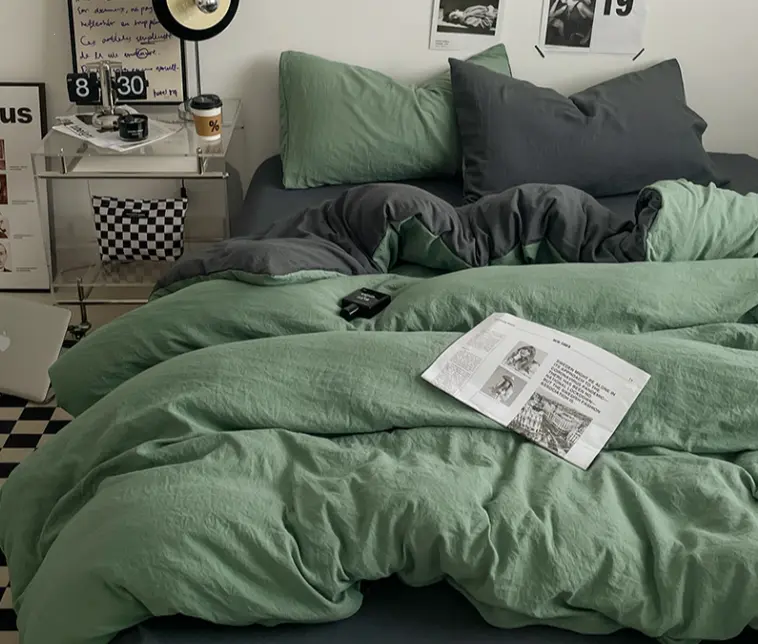 NL 100141 Four Piece Cotton Single Bedding Set 