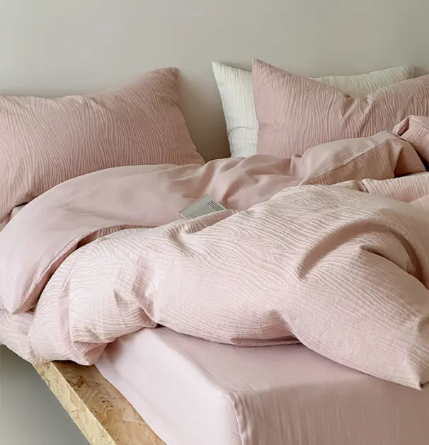 NL 100117 Four Piece Cotton Bedding Set 