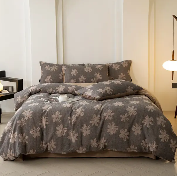 NL 100166 Four Piece Cotton Bedding Set
