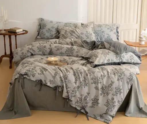 NL 100111 Four Piece Cotton Bedding Set 