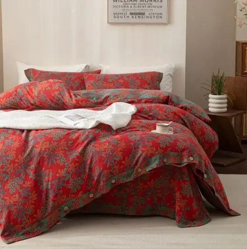 NL 100135 Four Piece Cotton Bedding Set 