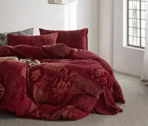 [NL 100217A] NL 100217A Four Piece Cotton Bedding Set