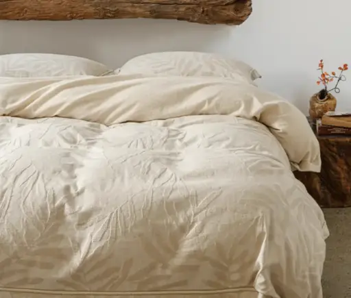 [NL 100210] NL 100210 Four Piece Cotton Bedding Set