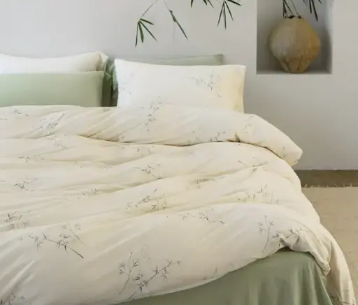 [NL 100207] NL 100207 Four Piece Cotton Bedding Set
