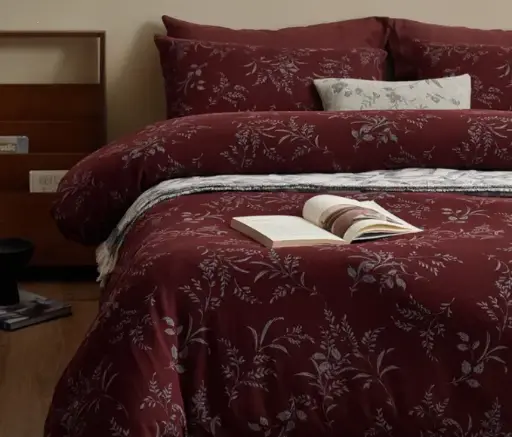 [NL 100203] NL 100203 Four Piece Cotton Bedding Set