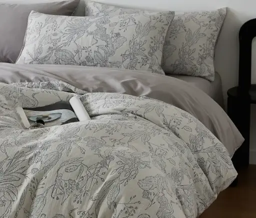 [NL 100194] NL 100194 Four Piece Cotton Bedding Set