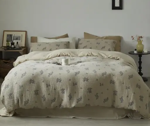 [NL 100229] NL 100229 Four-Piece Cotton Bedding Set