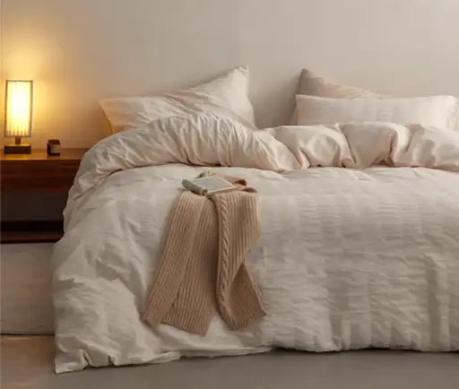 [NL 100250] NL 100250 Four Piece Cotton Bedding Set